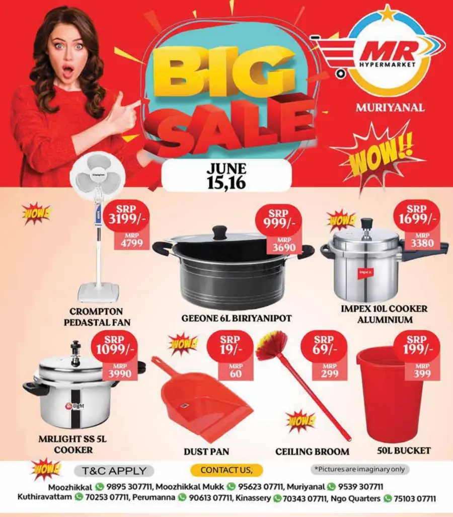 Monday offers In MR Hypermarket undefined